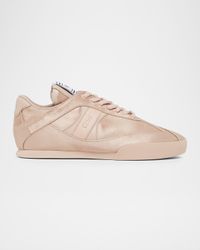 Kick Low-Top Satin Sneakers