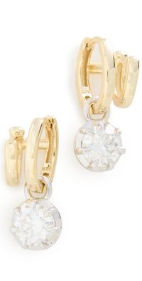 SHASHI Mariko Drop Earrings Gold/Rhodium One Size