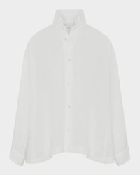 Caucasus Shirt With Notch Collar (Mid Plus Length)