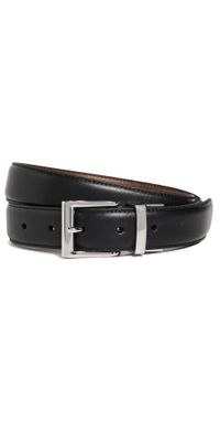 Polo Ralph Lauren Reversible Saddle Leather Belt Black/Brown 38