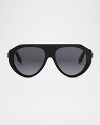 Serpenti Forever Acetate Aviator Sunglasses