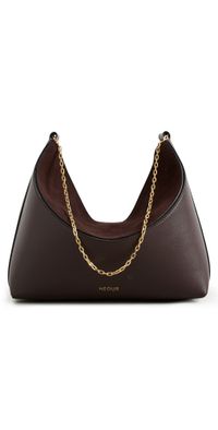 NEOUS Pavo West Leather/Suede Bag Dark Chocolate One Size