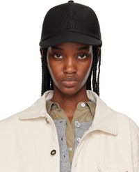 sacai Black WTAPS Edition Cotton Back Satin Cap