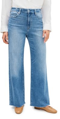 PAIGE Anessa 31 Jeans with Raw Hem Mesmerize 25