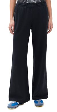 ANINE BING Kacey Monogram Sweatpants Vintage Black M