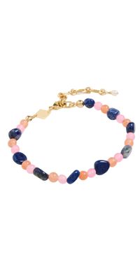Anni Lu Blue Crush Bracelet Gold One Size