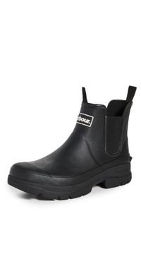 Barbour Nimbus Wellington Rain Boots Black 8