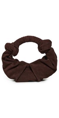 SIMONMILLER Suede Lopsy Bag Chocolate One Size