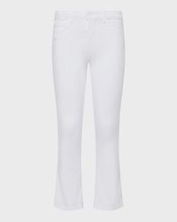 Mira Ultra High-Rise Crop Micro Bootcut Jeans