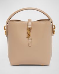 Le 37 Mini YSL Bucket Bag in Smooth Leather