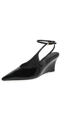 Black Suede Studio Eliana Heels Black Patent Leather 39