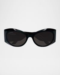 Acetate Butterfly Sunglasses