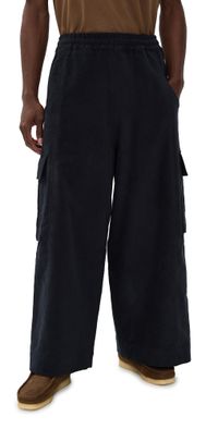 Nicholas Daley Wide Leg Cargo Pants Navy 32