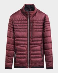 Men's Full-Zip Quilted Puffer Jacket