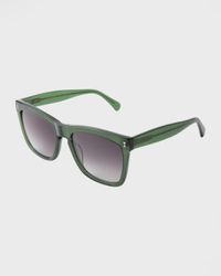 Los Feliz Square Acetate Sunglasses