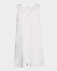 Featherweight Belle Eyelet Mini Dress