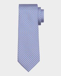 Men's Chainlink Geometric Tie