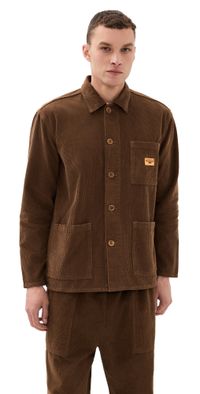 Service Works Corduroy Chore Shirt Bark L