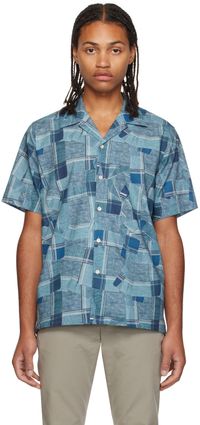 PS by Paul Smith Blue Scarf Collection Shirt