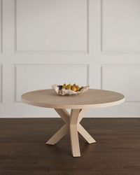 Keelan Tripod Base Dining Table, 60"