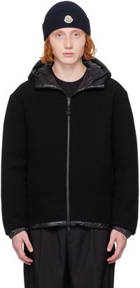 Moncler Gray & Black Brisote Reversible Down Jacket