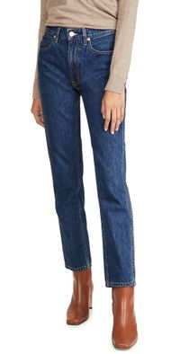 SLVRLAKE Virginia Tapered Leg Jeans Claremont 32