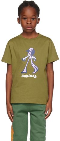 Brain Dead Kids Green Creepers T-Shirt