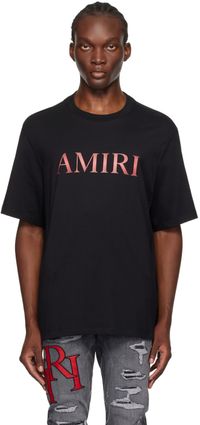 AMIRI Black Gradient Core Logo T-Shirt