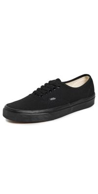 Vans Authentic Unisex Sneakers Black/Black M 8.5/ W 10