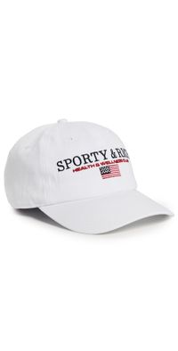 Sporty & Rich S & R Nautical Hat White One Size