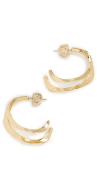 DEMARSON Sandro Hoops Gold One Size