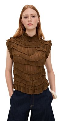 Rachel Comey Mali Top Ochre S