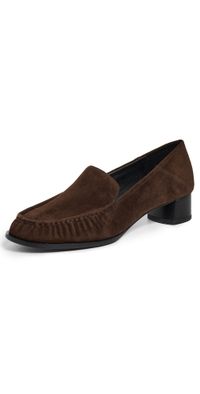 3.1 Phillip Lim Nadia Heeled Loafers 35mm Chocolate 39