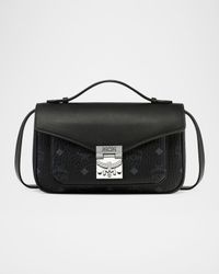 Tracy Medium Visetos Crossbody Bag