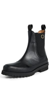 Stella McCartney Thick Alter Mat and Elastic Chelsea Boots Black 40