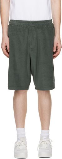 rag & bone Short vert à passepoils