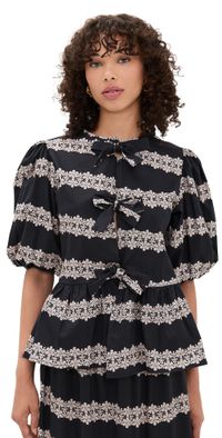 The Lulo Project Orquid Top 2 Lines Macrame M