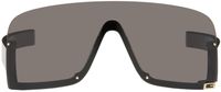 Gucci Lunettes de soleil de type visière noires