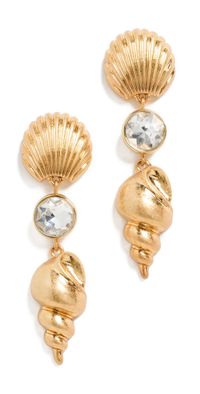 DANNIJO Mimi Earrings Gold One Size