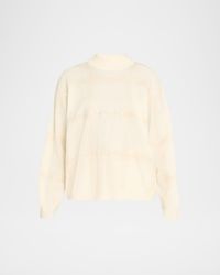 Prince Of Wales Pailette Wool-Cashmere Sweater