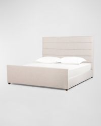 Daphne Channel-Tufted King Bed