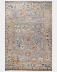 Chennal Hand-Knotted Rug, 10' x 14'