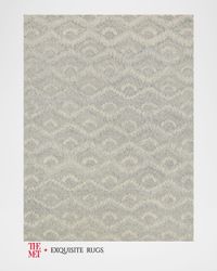 Bargello Hand-Tufted Gray Rug, 12' x 15'