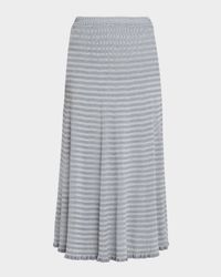 Stina Geometric Knit Midi Skirt