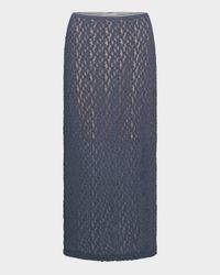 Floral Smocked Midi Skirt