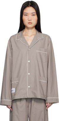 MAGNIBERG Taupe Dolce Pyjama Shirt