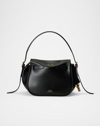 Sport Small Leather Satchel Shoulder Bag