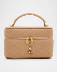 Gaby Vanity Quilted Leather Bag