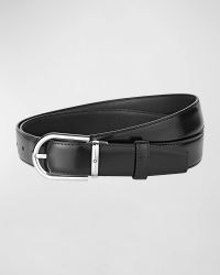 Men's Leather Buckle Belt