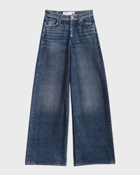 Miramar Sofie Cotton-Terry Wide-Leg Jeans